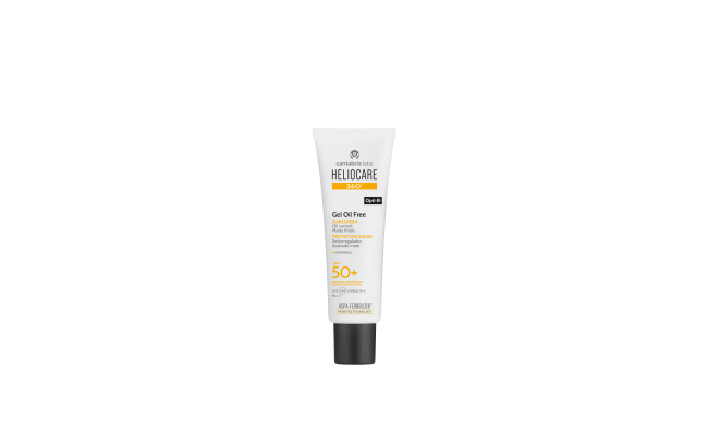 Heliocare 360 Gel Oil Free Spf 50+ Sunblock | واقي شمس هيليوكير للبشرة العادية, الدهنية, المختلطة والمعرضة لحب الشباب